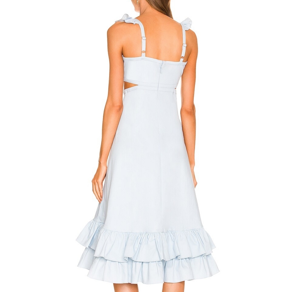 LIKELY Katrine Dress in Blue Bell - Picture 3 of 6